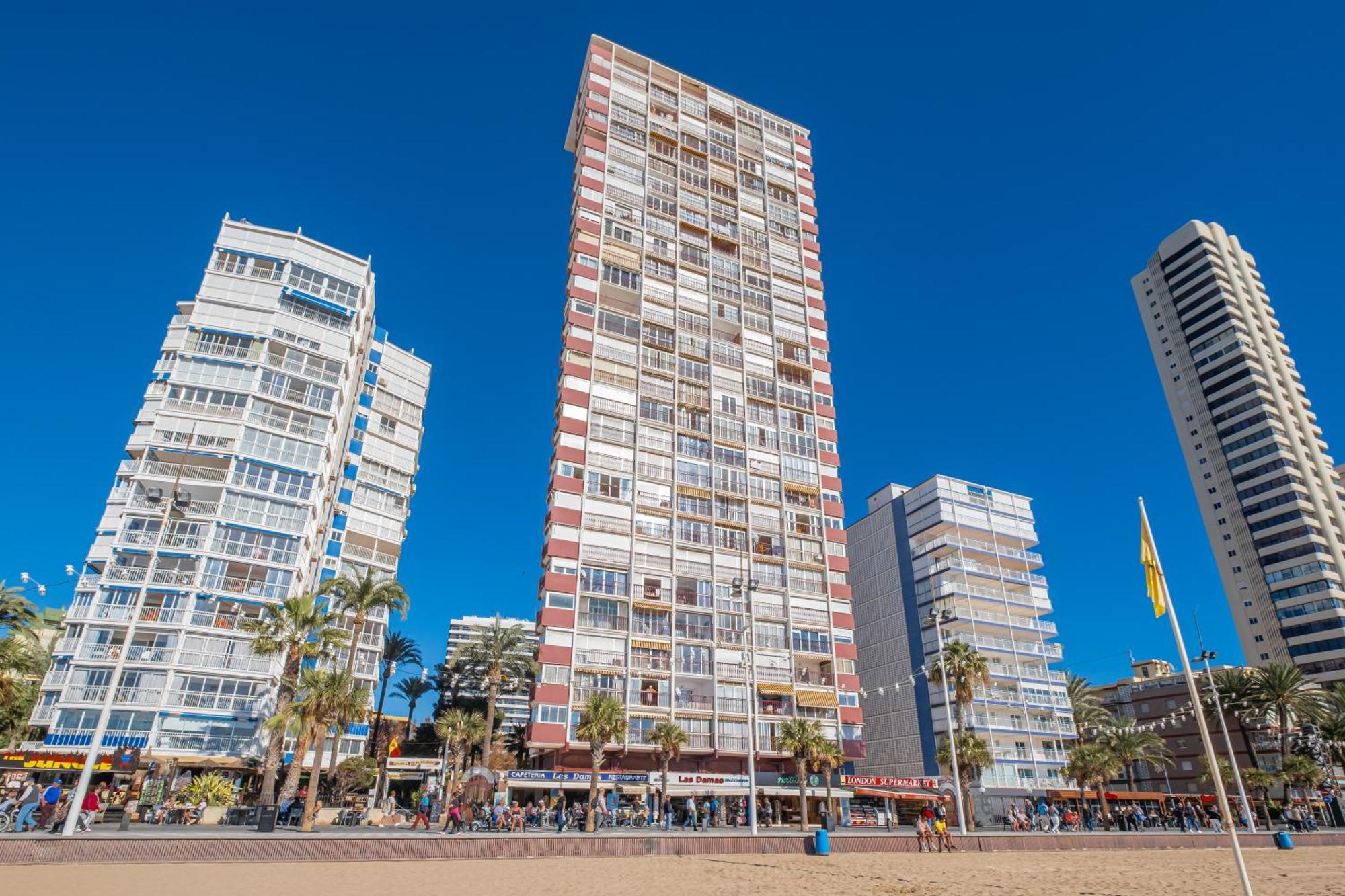 Las Damas 23-E Levante Beach Benidorm Buitenkant foto