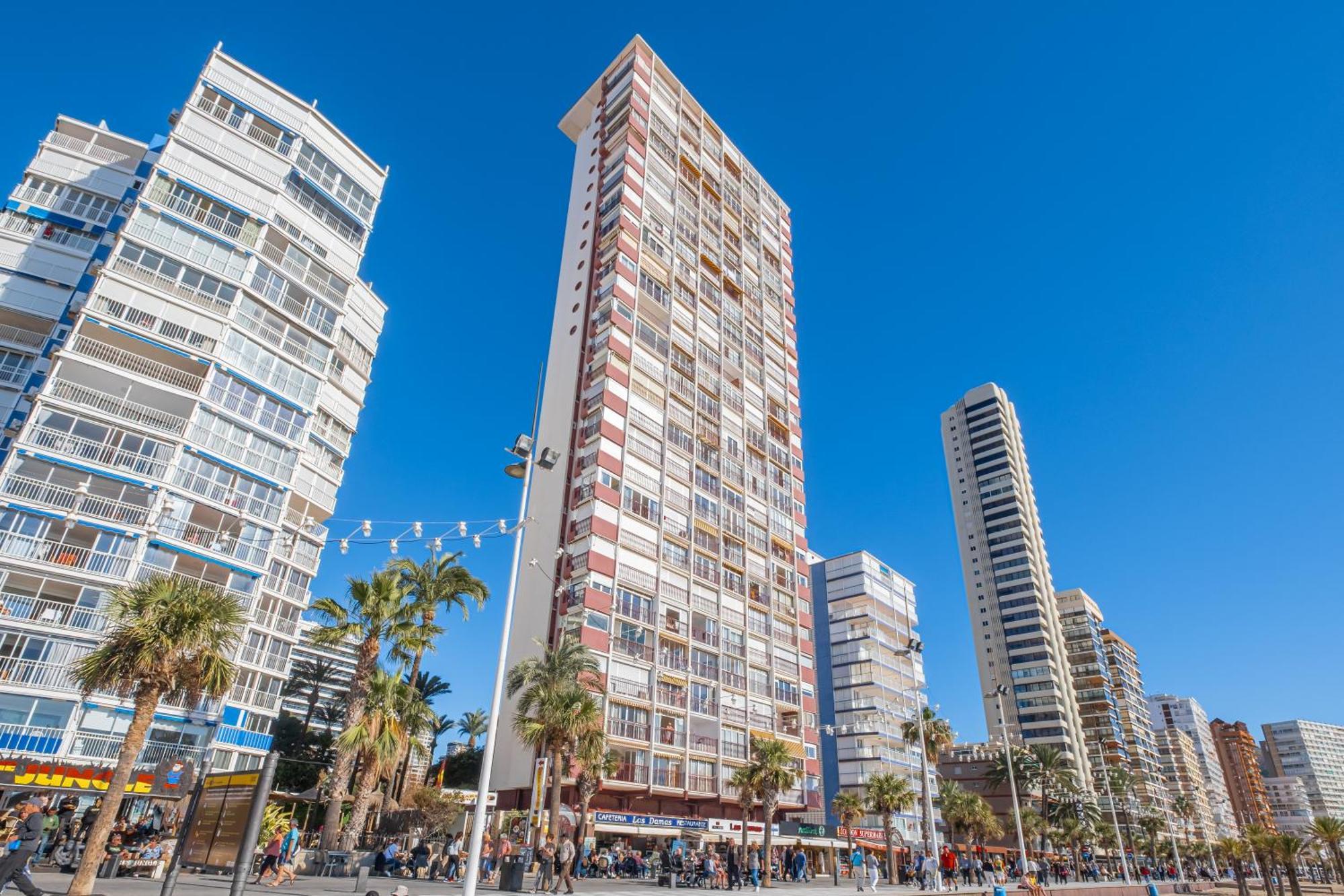 Las Damas 23-E Levante Beach Benidorm Buitenkant foto